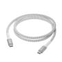 DBRAMANTE1928 Re-charge - BRD Cable - USB-C to USB-C, White (1.2m)