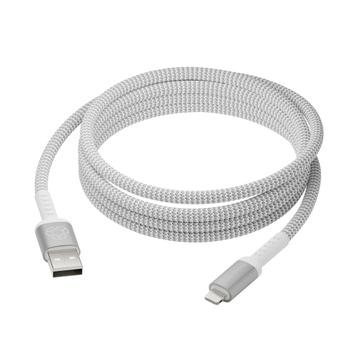 DBRAMANTE1928 Re-charge - BRD Cable - USB-A to Lightning,  White (2.5m) (CB25ALGR7119)