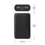 DBRAMANTE1928 Re-charge - Power Bank - 10K - Black (CP10ACBL7109)