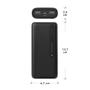 DBRAMANTE1928 Re-charge - Power Bank - 20K - Black (CP20ACBL7110)