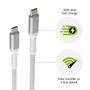 DBRAMANTE1928 Re-charge - BRD Cable - USB-C to USB-C, White (2.5m) (CB25CCGR7120)