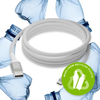 DBRAMANTE1928 Re-charge - BRD Cable - USB-A to USB-C, White (2.5m) (CB25ACGR7118)