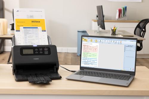CANON n imageFORMULA DR-M260 - Document scanner - CMOS / CIS - Duplex - 216 x 5588 mm - 600 dpi x 600 dpi - up to 60 ppm (mono) / up to 60 ppm (colour) - ADF (80 sheets) - up to 7500 scans per day - USB 3.1 (2405C003)