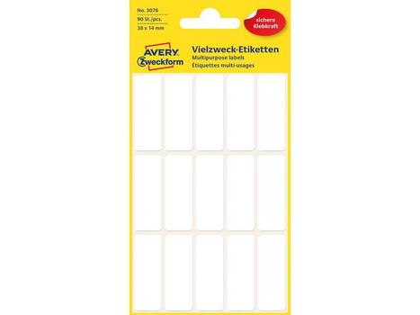 AVERY 3076 Handwriting labels 38x14 (90) (3076)