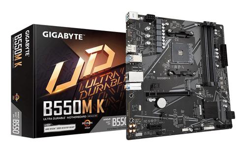 GIGABYTE B550M K Motherboard - (9MB55MK-00-10)
