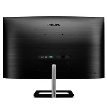 PHILIPS E-line 322E1C - LED monitor - curved - 32" (31.5" viewable) - 1920 x 1080 Full HD (1080p) @ 75 Hz - VA - 250 cd/m² - 3000:1 - 4 ms - HDMI, VGA, DisplayPort - textured black (322E1C/00)