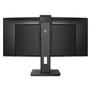 PHILIPS P-line 346P1CRH - LED monitor - curved - 34" - 3440 x 1440 WQHD @ 100 Hz - VA - 500 cd/m² - 3000:1 - DisplayHDR 400 - 4 ms - HDMI, DisplayPort,  USB-C - speakers - black texture (346P1CRH/00)