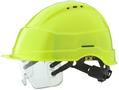 IRIS Vernehjelm IRIS II HiVis m/visir gul