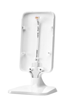 Hewlett Packard Enterprise HPE Aruba Networking AP-500H-MNTD2 RJ45 Ethernet Jack Desk Mount (S0J41A)