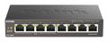 D-LINK Switch/8xG+F+ENet RJ45 19" PoE