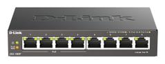 D-LINK Switch/8xG+F+ENet RJ45 19" PoE