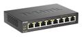 D-LINK Switch/ 8xG+F+ENet RJ45 19" PoE (DGS-1008P/E)