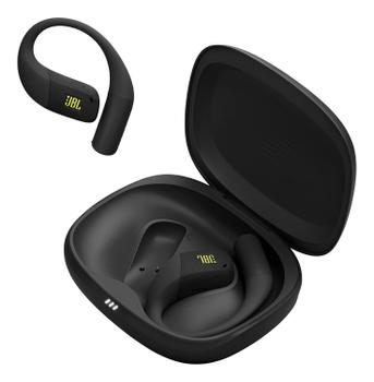 JBL Endurance Zone Trådløse ørepropper,  Open Ear (sort/ lime) opensound-teknologi med forbedret BASS, 32t spilletid m hurtiglading,  IP68 (JBLENDUZONEBLKL)