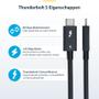 STARTECH 0.5M THUNDERBOLT 5 CABLE USB 40GBPS 240W (5A) POWER DELIVERY CABL (TBLT5MM50CM240W)