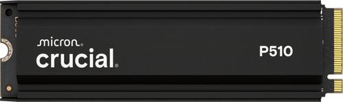 CRUCIAL P510 1TB PCIe Gen5 2280 SSD w/ heatsink NVMe M.2 (CT1000P510SSD5)