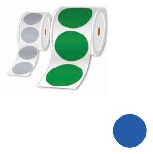 BROTHER ROLLS OF PRE-CUT STICKERS BLUE 100MM - PER ROLL OF 250 LABELS SUPL (LTZ15100FPEL)
