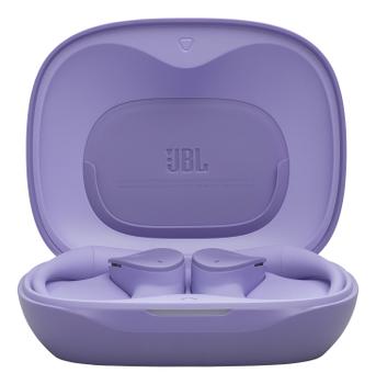JBL Sense Lite Trådløse Ørepropper,  In Ear (lilla) IP54, luftledende,  opptil 32 timers spilletid,  OpenSound-teknologi (JBLSENSELITEPUR)