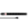 LANVIEW 19'' rack mount power strip,