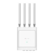 TP-LINK k Omada EAP668-Outdoor HD V1 - Radio access point - Wi-Fi 6 - 2.4 GHz, 5 GHz - cloud-managed - wall / pole mountable