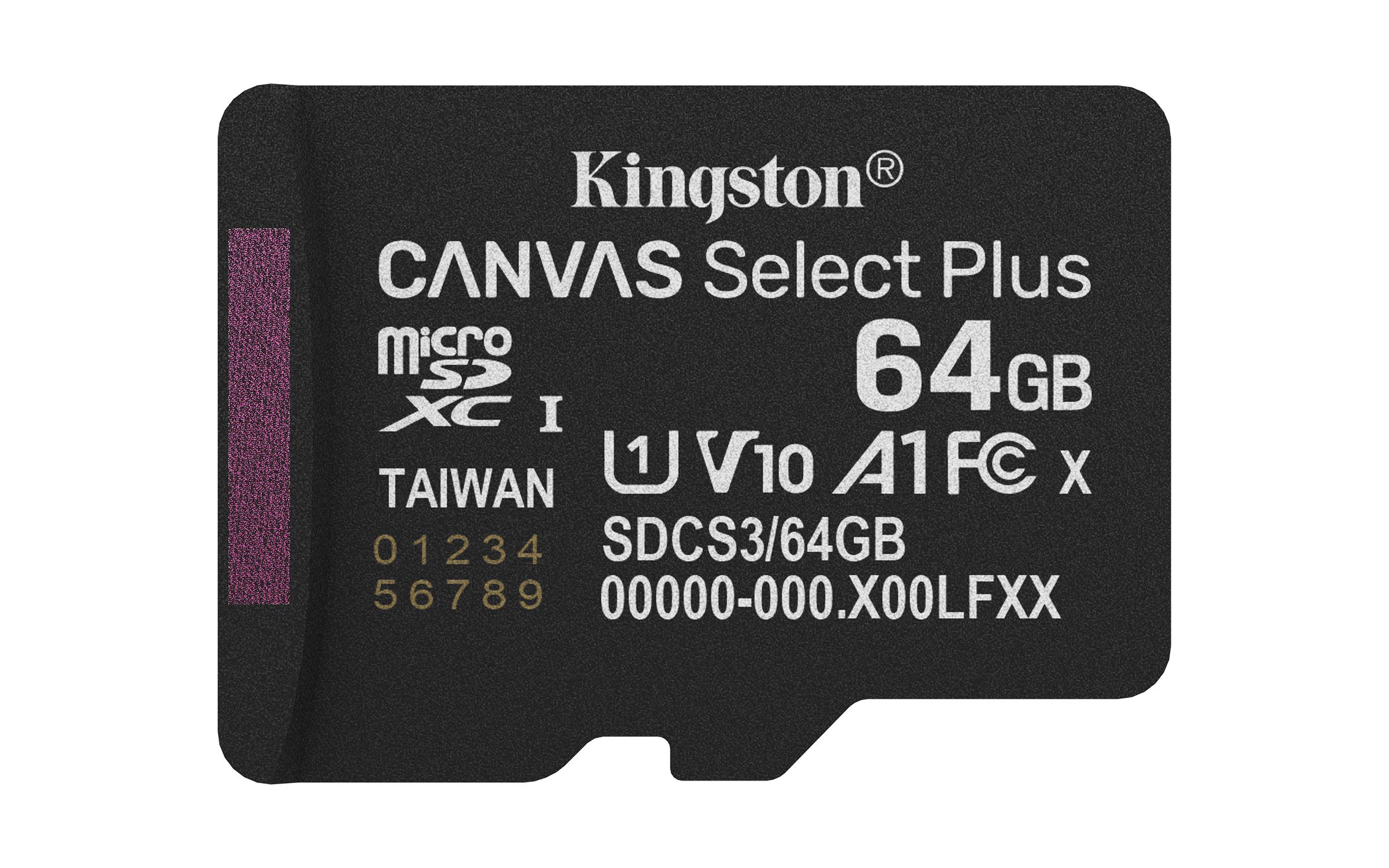 microSDXC Canvas Select Plus 64GB