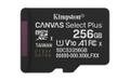 KINGSTON 256GB micSDXC Canvas Select Plus Gen3 150R A1 Single Pack w/o ADP
