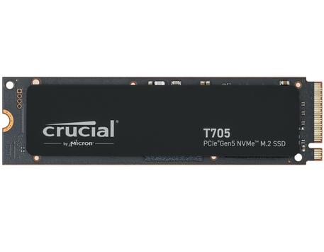 Crucial T705 4TB PCIe 5.0 SSD Gen5 x4 NVMe M.2 (CT4000T705SSD3)