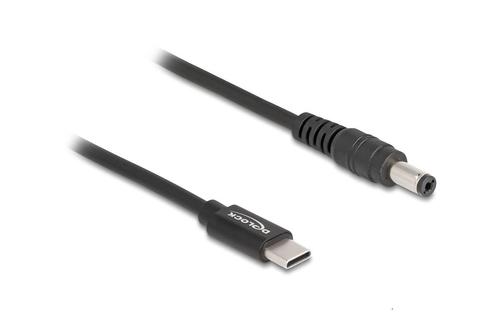 DELOCK Laptop Charging Cable USB-C male to 5.5 x 2.1mm male (87977)