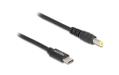 DELOCK Laptop Charging Cable USB Type-C™ male to 5.5 x 2.5 mm male