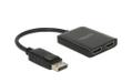 DELOCK DisplayPort 1.4 Splitter 1 x DisplayPort to 2 x HDMI MST