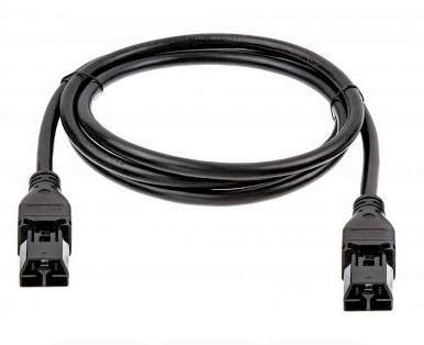 Hewlett Packard Enterprise 2 m 16 A C19-C20 redundant jumper-ledning (AF574A)
