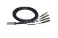 Hewlett Packard Enterprise HPE X242 QSFP 4x10G SFP+ 5m DAC Cable