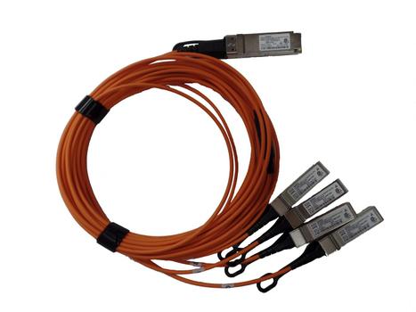 Hewlett Packard Enterprise HPE 40GbE QSFP+ to 4x10GbE SFP+ 5m AOC (Q9S66A)