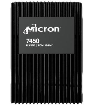 MICRON 7450 MAX - SSD - krypterat - 1.6 TB - inbyggd - 2.5" - U.3 PCIe 4.0 x4 (NVMe) - TCG Opal Encryption (MTFDKCC1T6TFS-1BC15ABYYR)