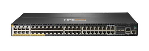 Hewlett Packard Enterprise Aruba 2930M Switch 40G 1 Slot PoE Class 6 Layer 3 10 Chassis Backplane Stacking Static RIP Access OSPF Routing ACLs (R0M67A)