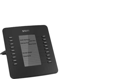 SNOM D7 Black Ersatzclip (4154)