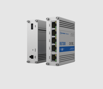 TELTONIKA RUT300 5x10/100 Mbps Ports (RUT300 000000)