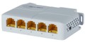ALLNET 5-Port Gigabit PoE 85W DIN Switch