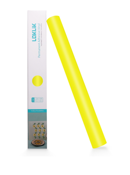 LOKLiK Permanent Adhesive Vinyl Matte - Lemon Yellow (SG-JST-0488-US-L-B2B)
