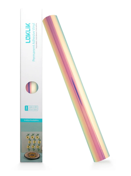 LOKLiK Permanent Adhesive Vinyl Holographic - Pink (SG-JST-0783-US-L-B2B)