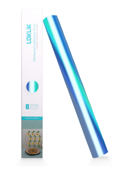 LOKLiK Permanent Adhesive Vinyl Holographic - Aqua Blue (SG-JST-0773-US-L-B2B)