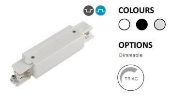 Powergear 3PH MITTEL-EINSPEISER,  Schwarz (PRO-0434-B)