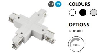 Powergear 3PH X Verbinder,  Weiß (PRO-0437-W)