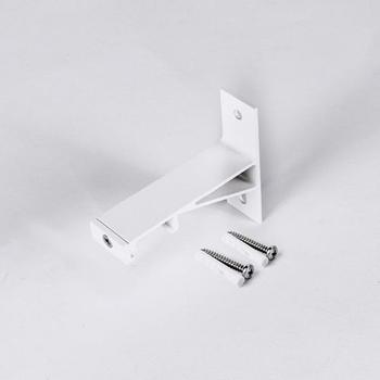 Powergear 3PH WANDKLAMMER,  Weiß, 9cm (PRO-04WK-W)