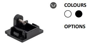 Powergear Mini 1PH ENDKAPPE , Schwarz (PRO-S132-B)