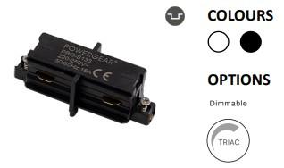 Powergear Mini 1PH VERBINDER , Schwarz (PRO-S133-B)