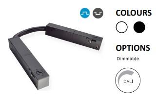 Powergear 48V Verbinder,  Flexibel, Schwarz (PRO-N139-B)