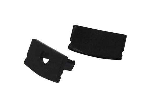 SYNERGY U-Profil zub ALU002-RL Endkappe schwarz (S21-LED-PR250070)