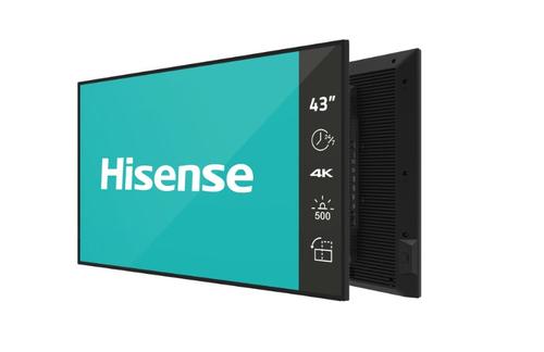 HISENSE 43" 24/7 UHD 4K 500 nits D-LED Haze 25%, Wireless share, Android 11 (43DM66D)