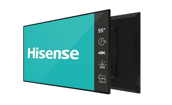 HISENSE 55" 24/7 UHD 4K 500 nits D-LED Haze 25%, Wireless share, Android 11 (55DM66D)