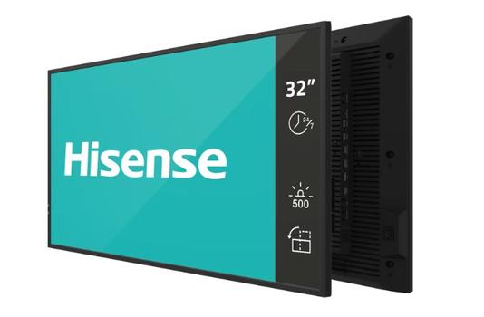 HISENSE 32" 24/7 HD 500 nits D-LED Haze 25%, Wireless share, Android 11 (32DM66D)